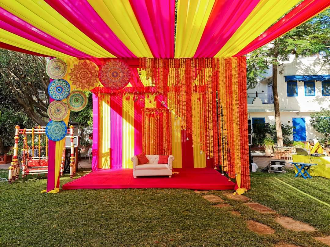 Haldi decor