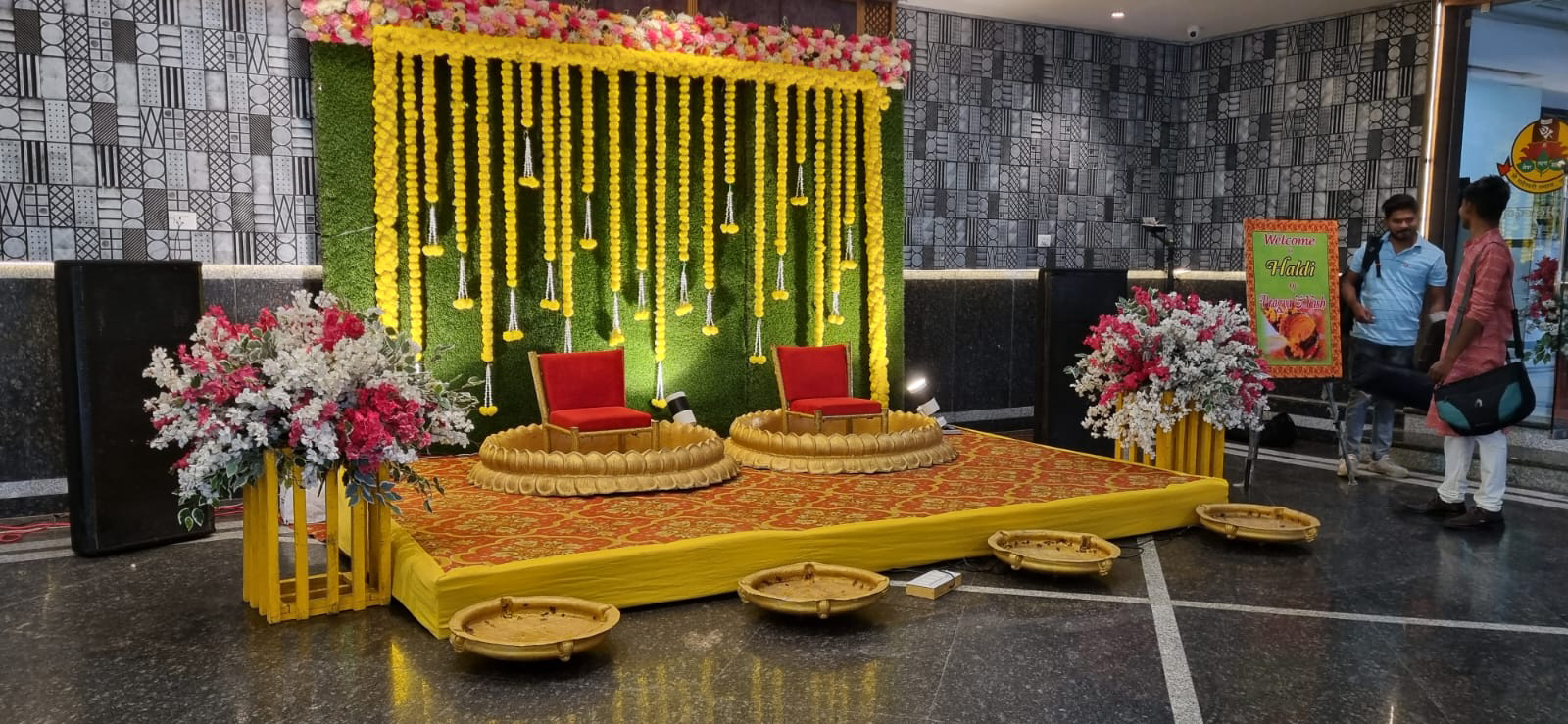 Haldi decoration